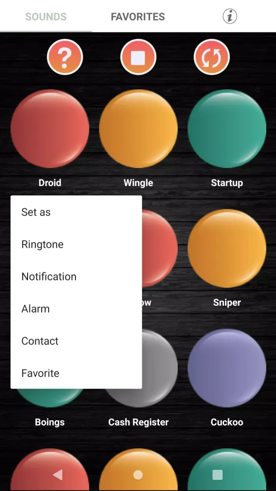 Capturas de pantalla de Funny Notification Ringtones