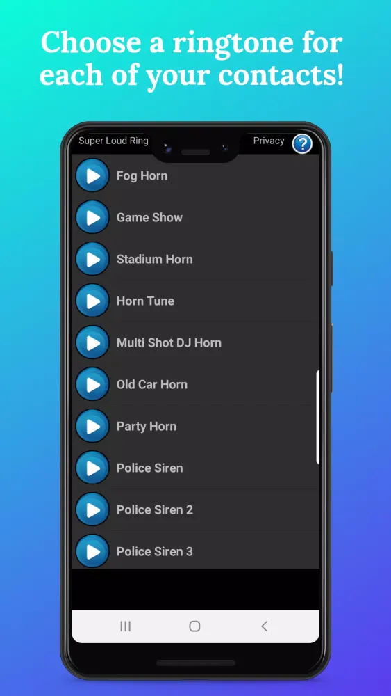 Super Loud Ringtones Screenshots