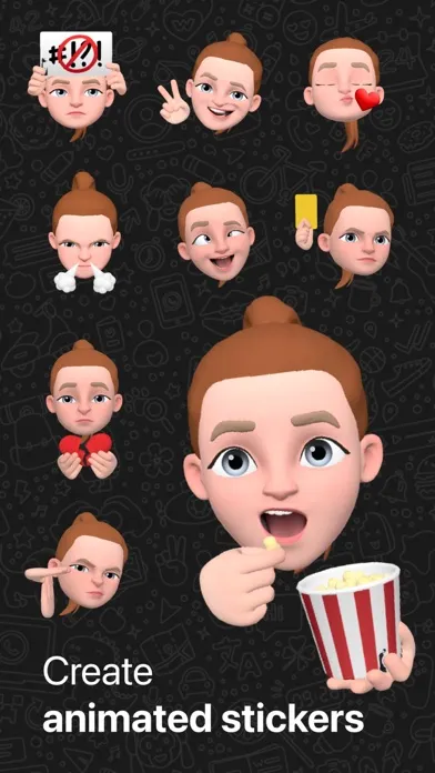 ภาพหน้าจอของ Avatar Maker: AI Face Stickers