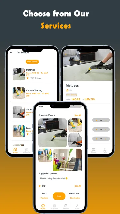 Captures d'écran de Magic broom services