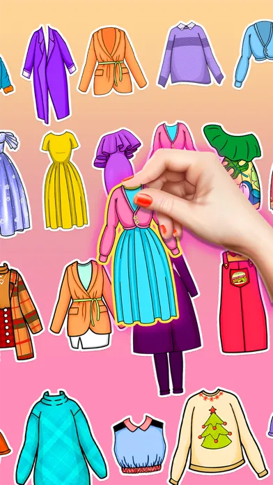 Paper Doll DIY Dress Up Games应用截图