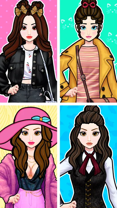 Paper Doll DIY Dress Up Games应用截图