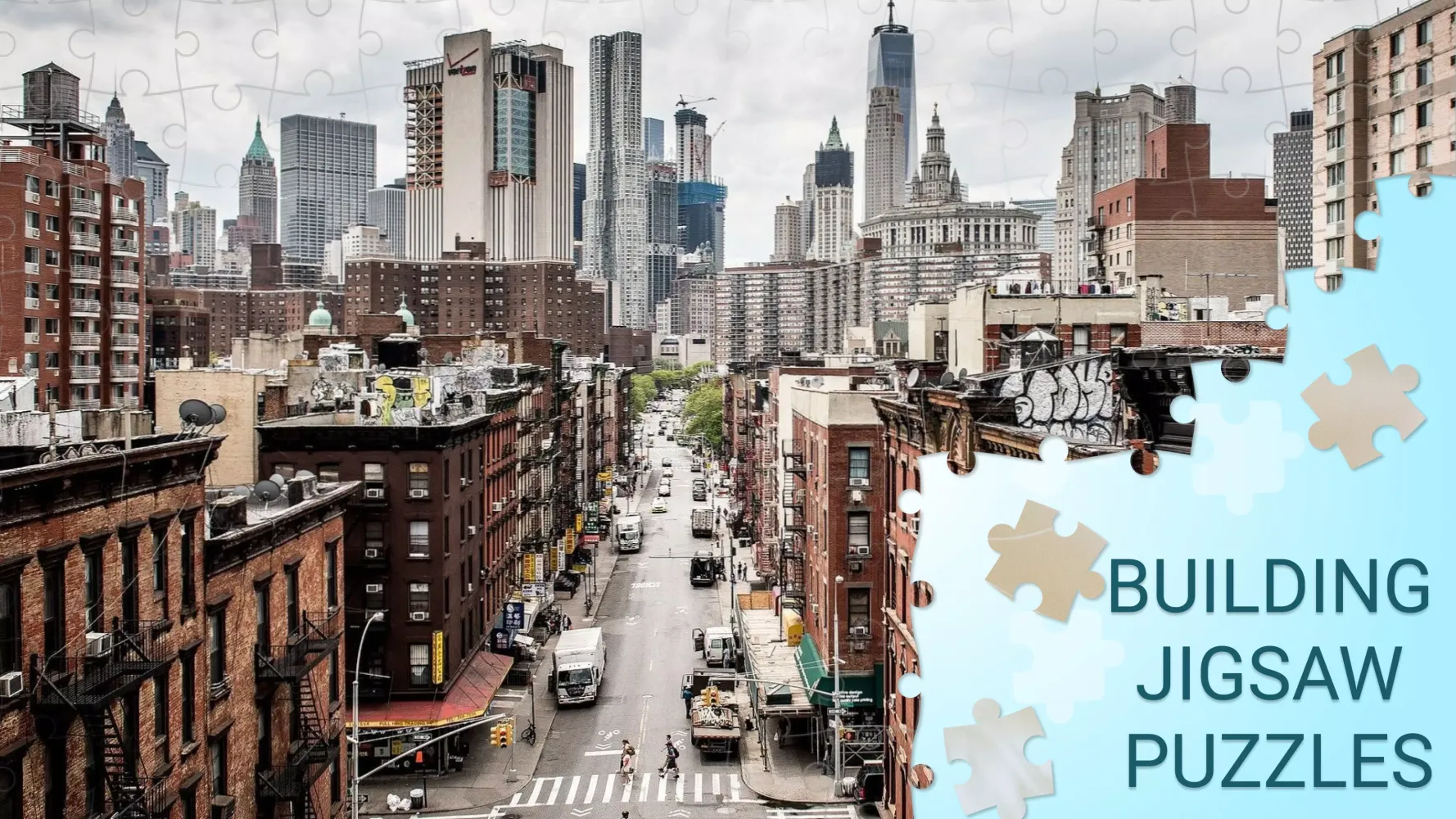 Screenshot di Building jigsaw puzzles games