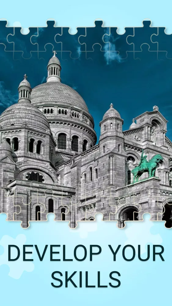 Screenshot di Building jigsaw puzzles games