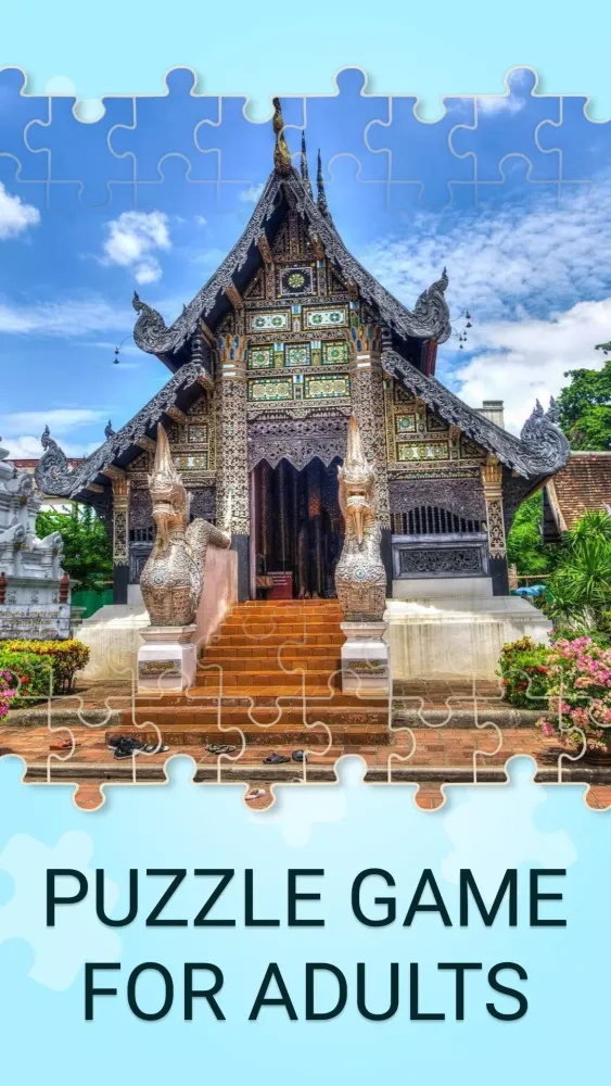 Screenshot di Building jigsaw puzzles games