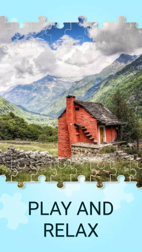 Screenshot di Building jigsaw puzzles games