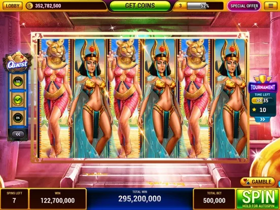 Magic Slots Casino 777 Jackpot iPad  Screenshots
