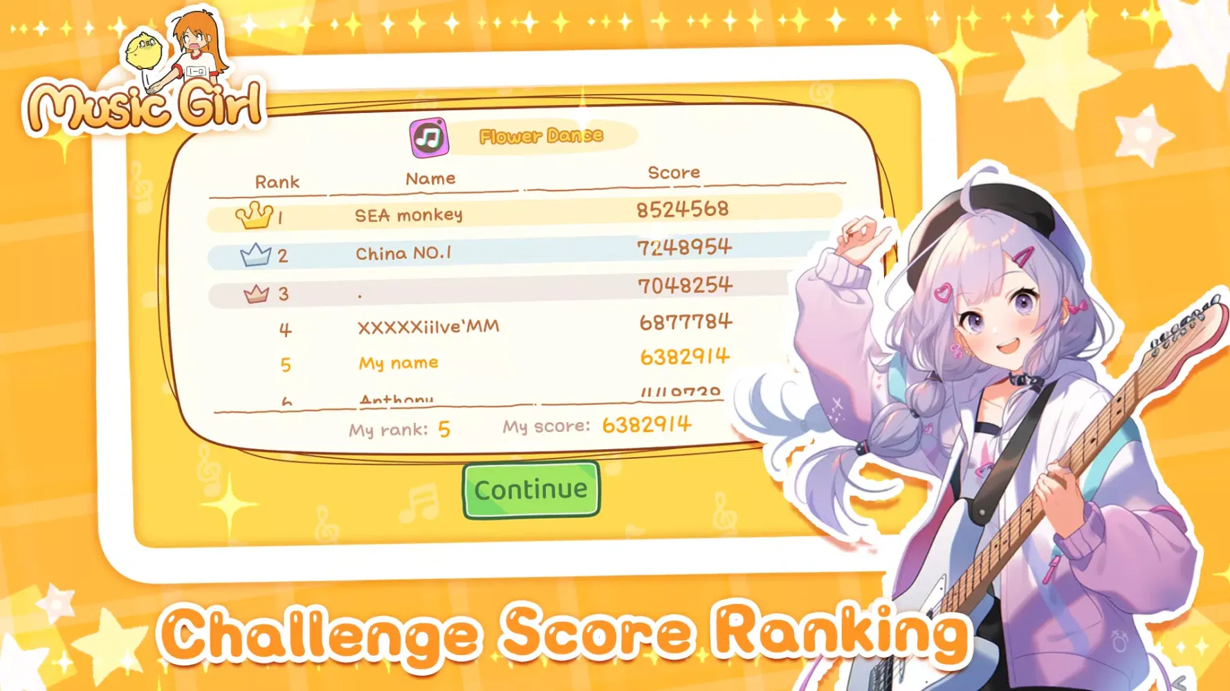 Magic Girl: Casual Rhythm Game Ekran Görüntüleri
