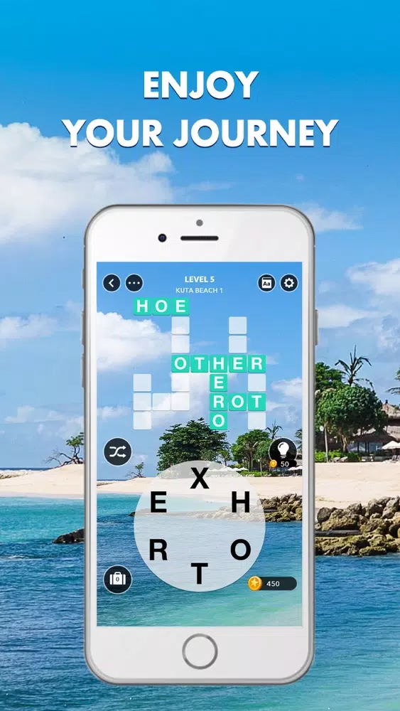 Tangkapan skrin Word Travel: New Word Puzzle
