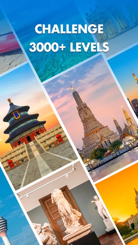 Tangkapan skrin Word Travel: New Word Puzzle