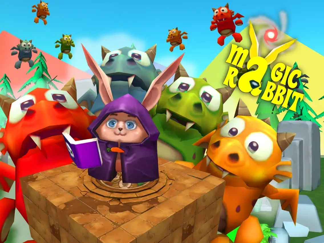Tangkapan skrin Magic Rabbit vs Dragons iPad 