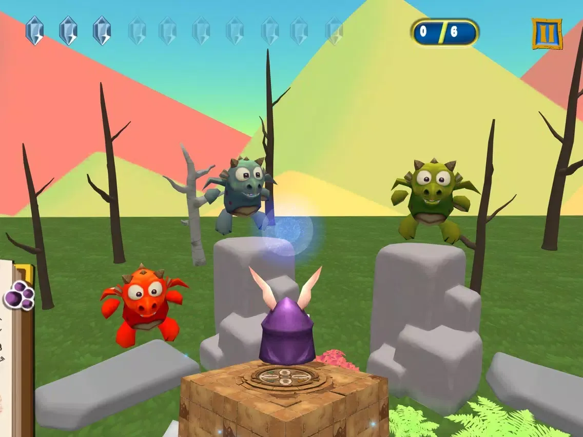 Tangkapan skrin Magic Rabbit vs Dragons iPad 