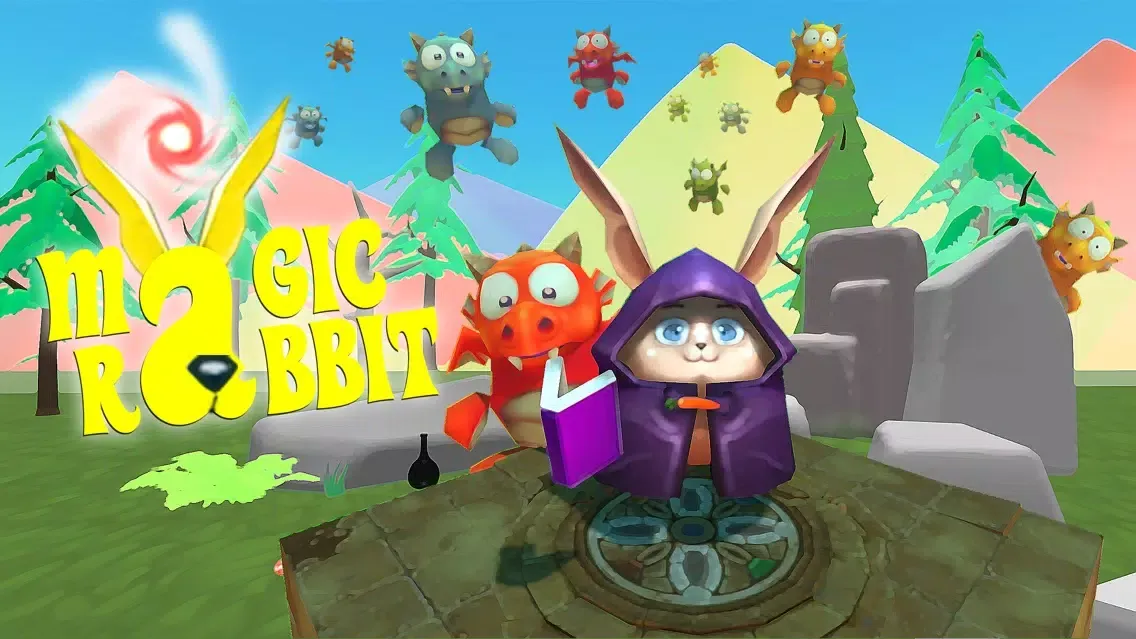 Tangkapan skrin Magic Rabbit vs Dragons