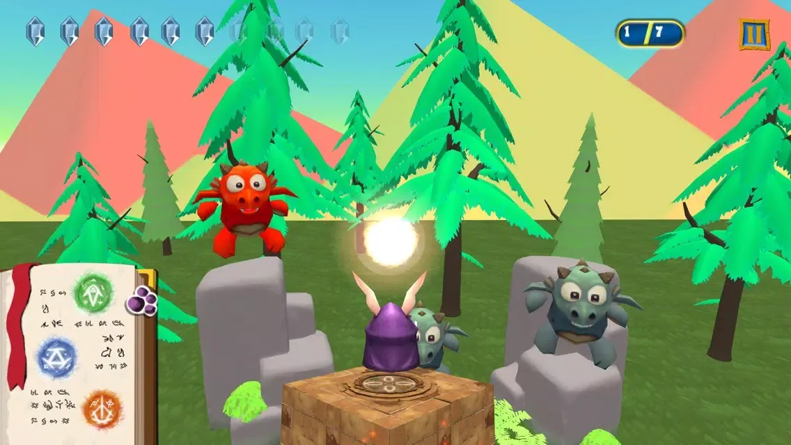 Tangkapan skrin Magic Rabbit vs Dragons