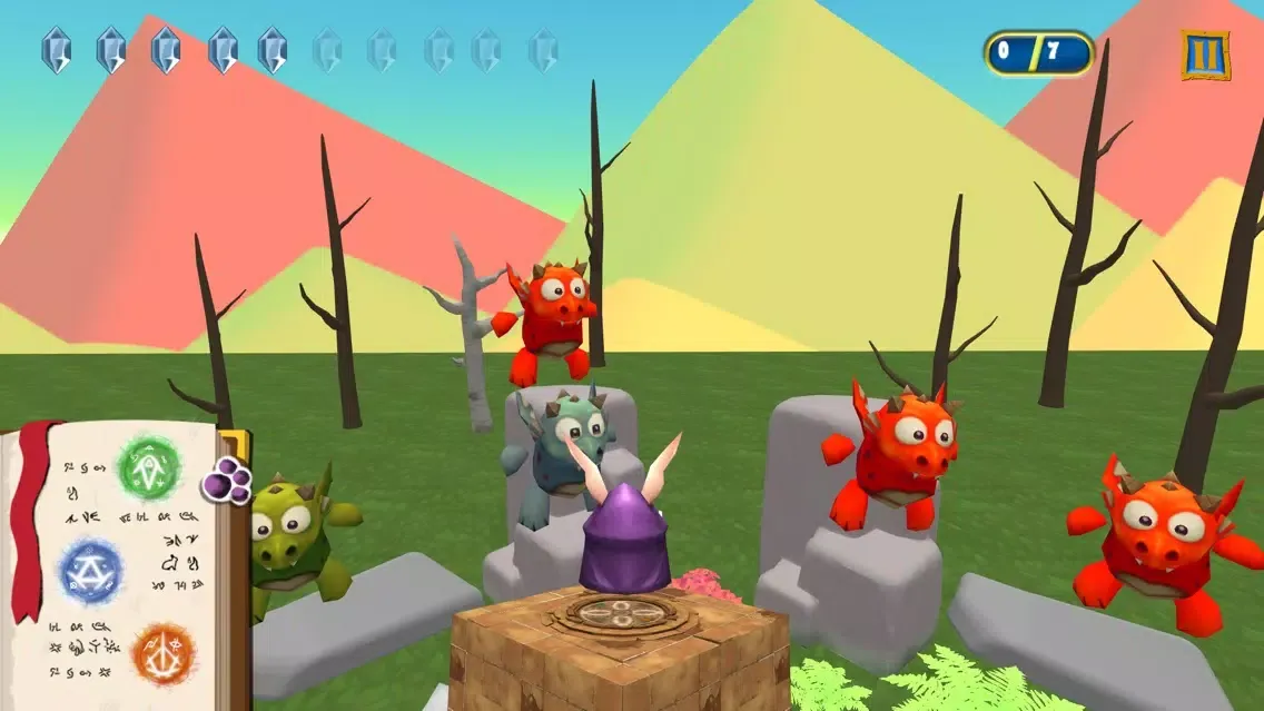 Tangkapan skrin Magic Rabbit vs Dragons