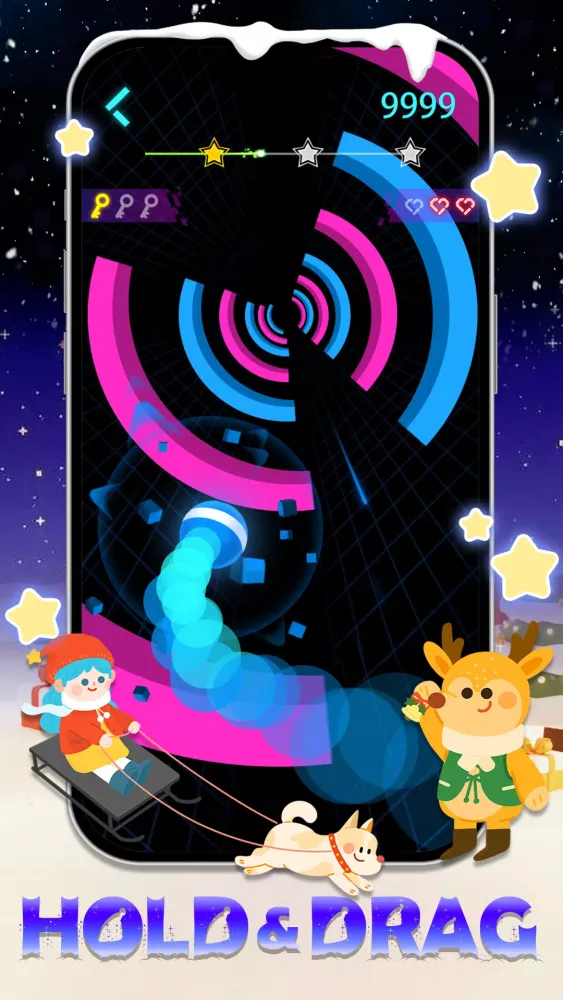 Tangkapan skrin Dream Circles Dash