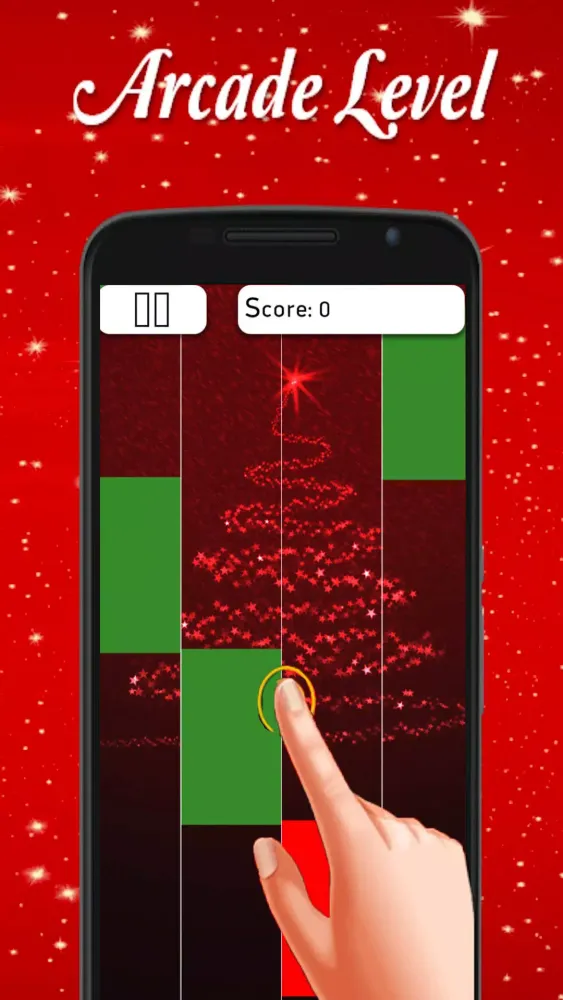 Capturas de tela do Christmas Magic Piano Tiles