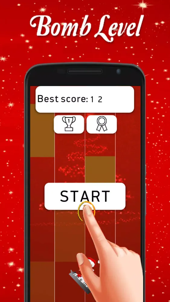 Capturas de tela do Christmas Magic Piano Tiles