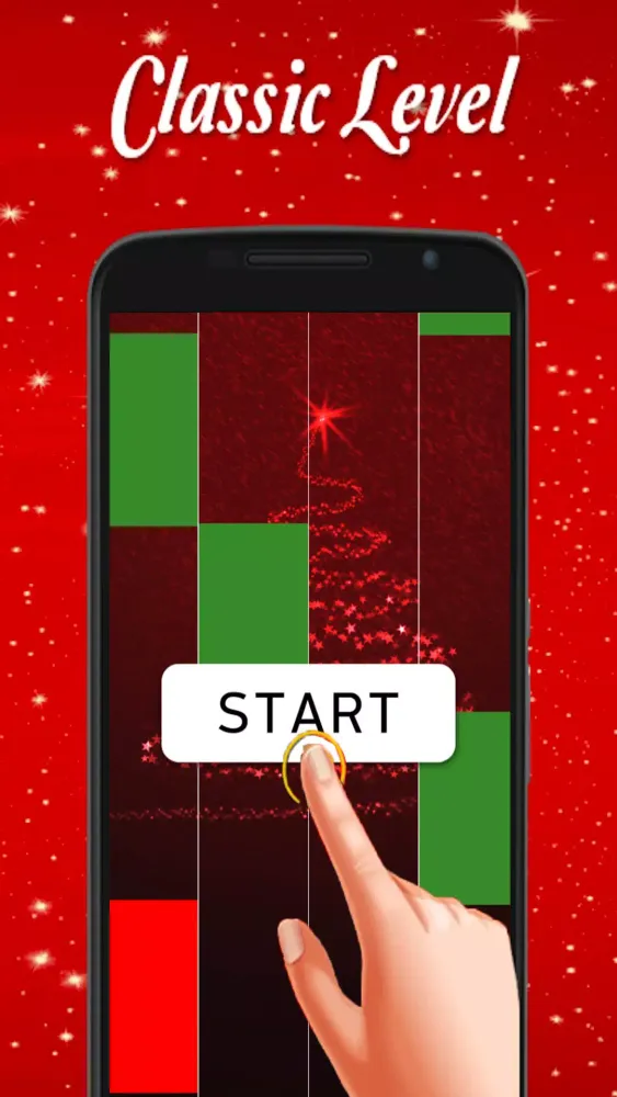 Capturas de tela do Christmas Magic Piano Tiles