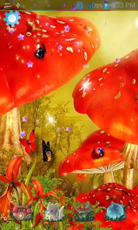 Zrzuty ekranu Touch Magic Live Wallpaper