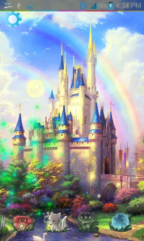 Zrzuty ekranu Touch Magic Live Wallpaper