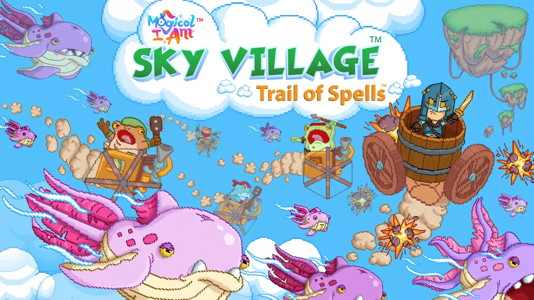 Zrzuty ekranu SKY VILLAGE - Trail of Spells