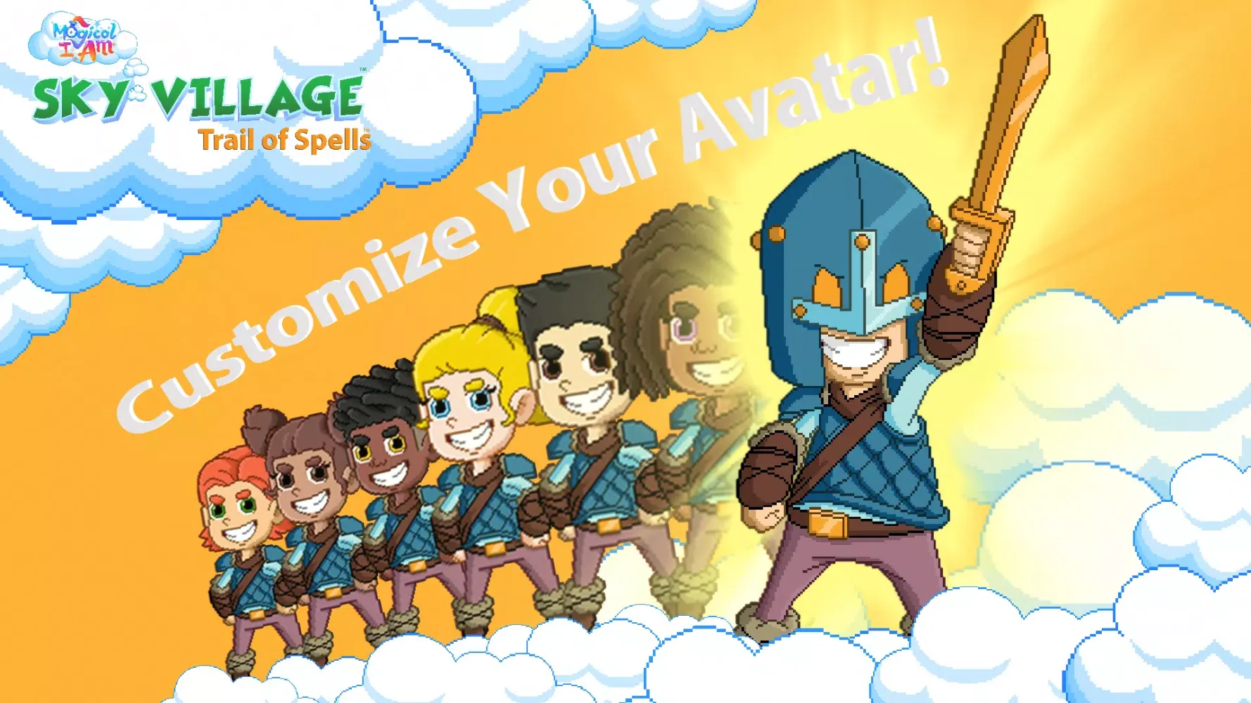 Zrzuty ekranu SKY VILLAGE - Trail of Spells
