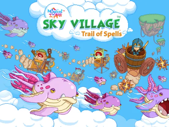 تصاویر SKY VILLAGE - Trail of Spells iPad 