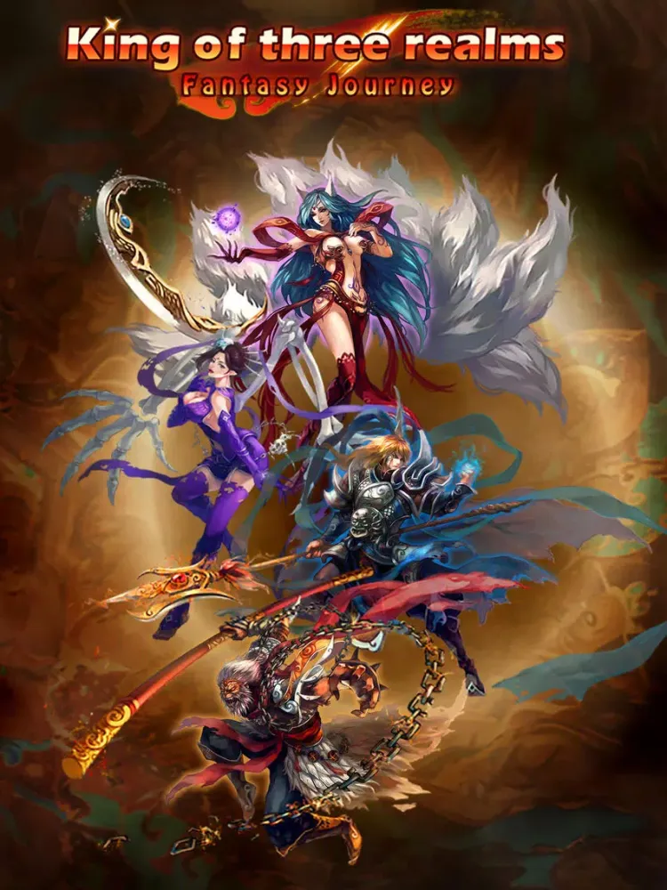 ภาพหน้าจอของ King of three realms_Fantasy Journey iPad 