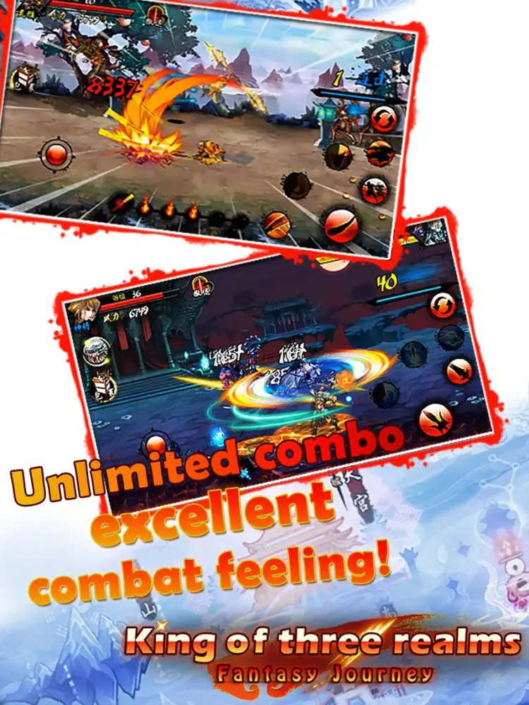 ภาพหน้าจอของ King of three realms_Fantasy Journey iPad 