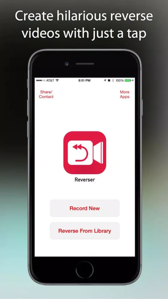 Reverser - Backwards Video Maker with Reverse Cam 스크린샷
