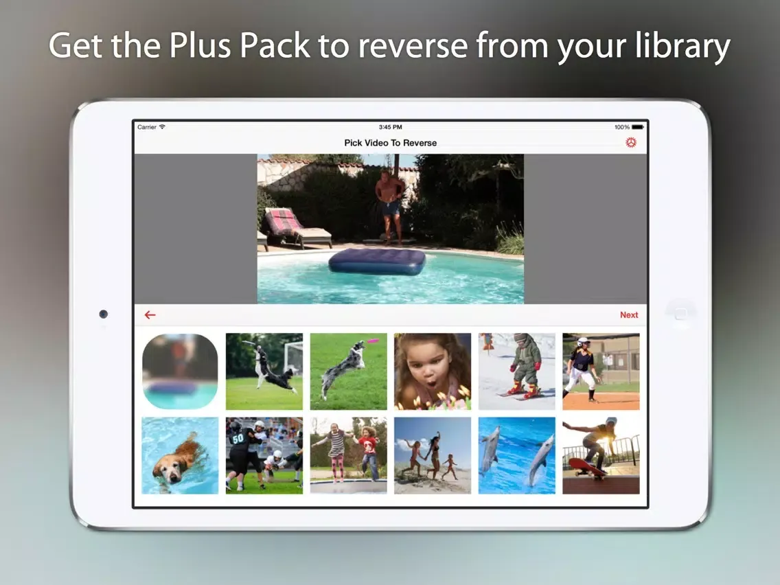 تصاویر Reverser Cam - Backward Video Camera iPad 