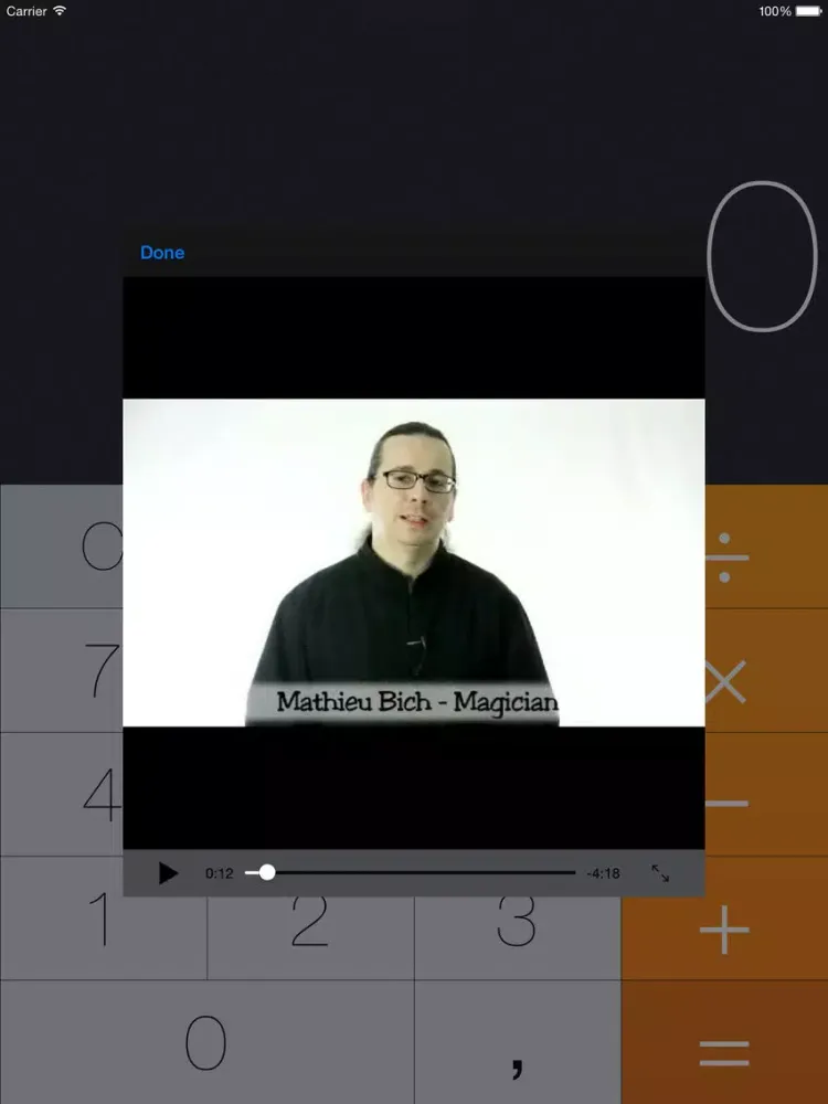 My Calculator: the Cheating calculator for mentalist iPad Ekran Görüntüleri