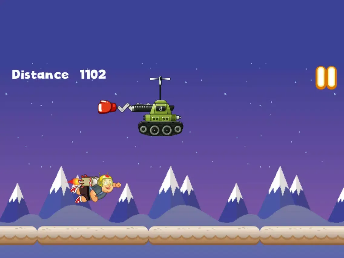 Screenshot di Fat Boy Run ! iPad 