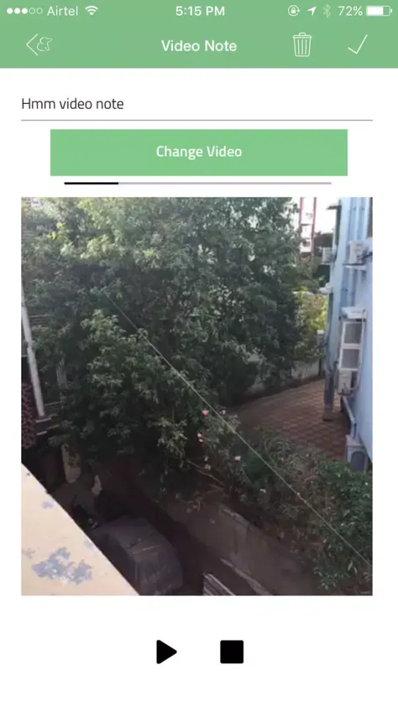 Tangkapan skrin Notes - Text, Audio, Video and Image