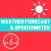Weather Forecast & Speedometer