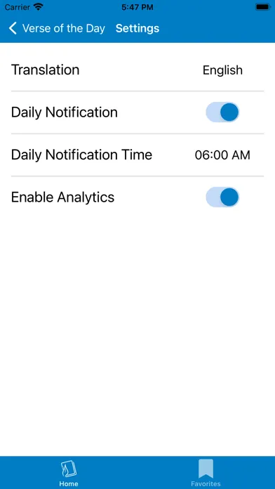 Tangkapan skrin Verse of the Day by Heartlight