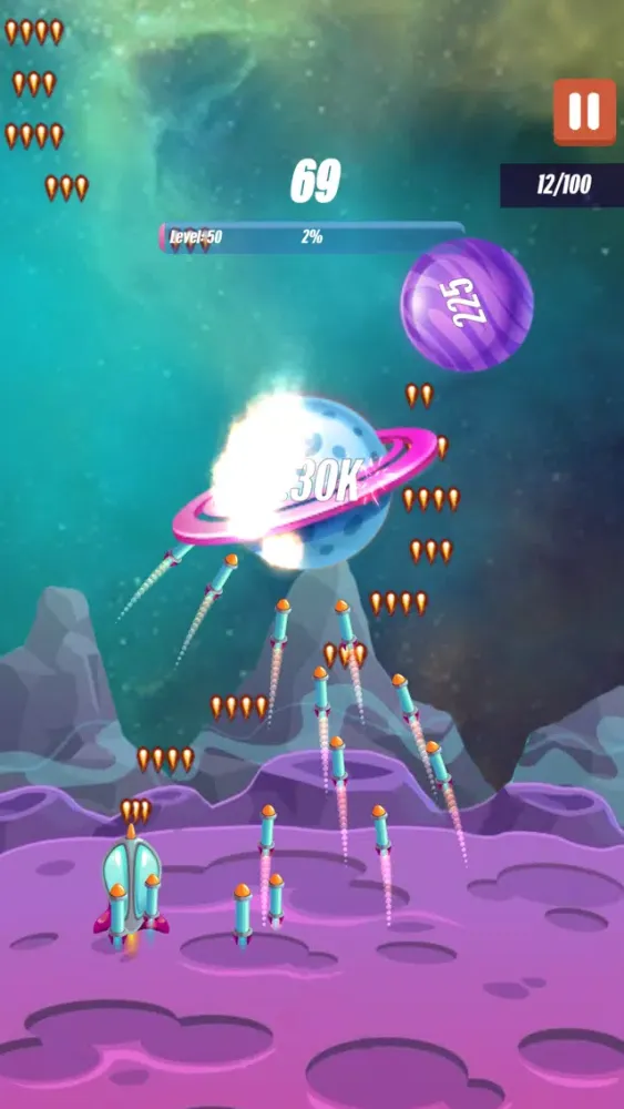 Ảnh chụp màn hình của Ball Planet: Galaxy Adventure