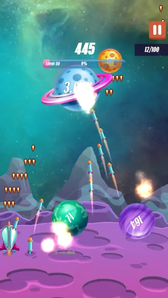 Ảnh chụp màn hình của Ball Planet: Galaxy Adventure