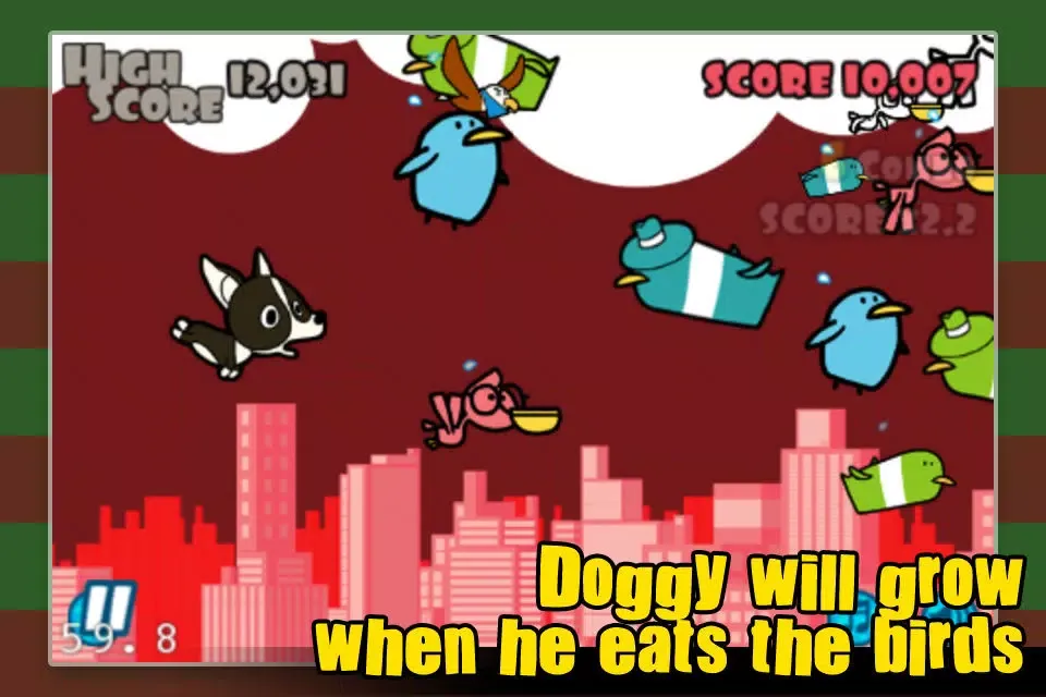 ภาพหน้าจอของ Flying Doggy