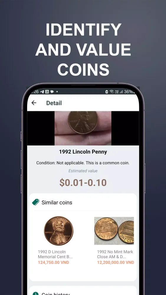 Coin Identifier应用截图