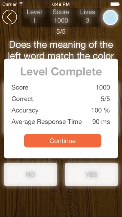 Capturas de pantalla de YES or NO, free game to challenge your brain