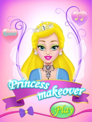 Princess Makeover-Girl's Fairy Tale iPad  Ekran Görüntüleri