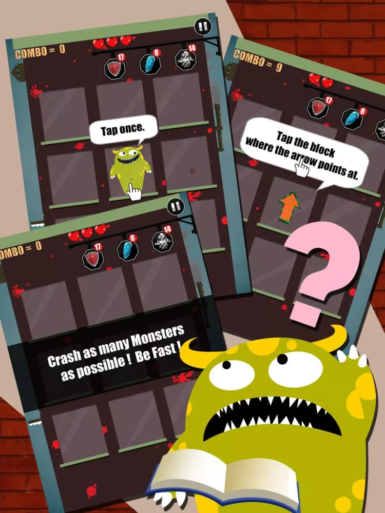 Monster Crash iPad 应用截图