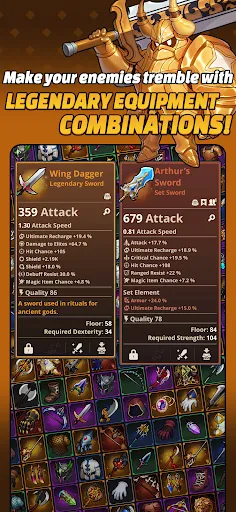 Capturas de pantalla de Loop Dungeon: Idle RPG