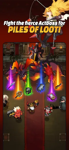 Capturas de pantalla de Loop Dungeon: Idle RPG