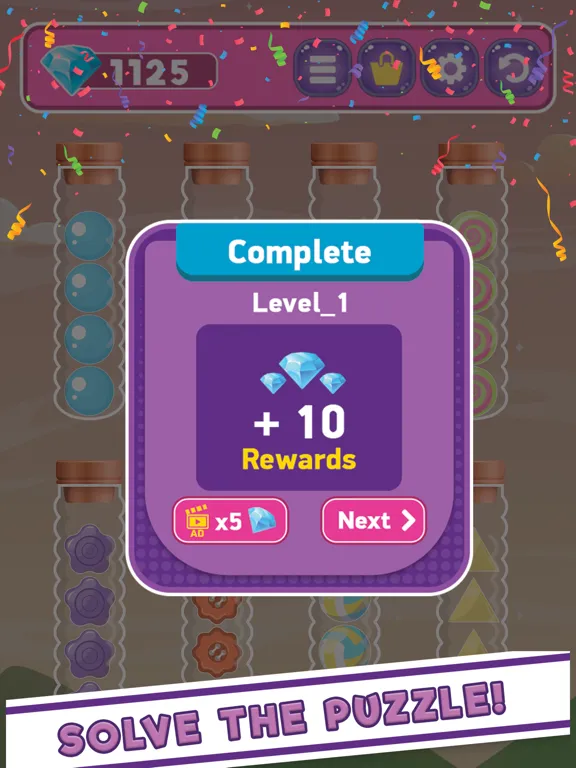 Color Sort : Color Puzzle Game iPad  Screenshots