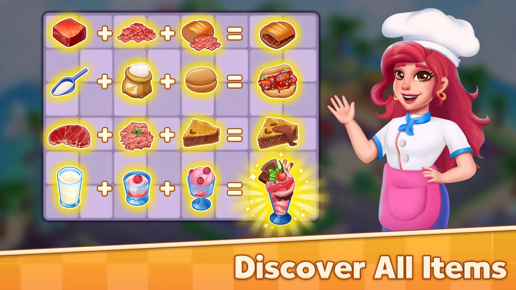 Tangkapan skrin Merge Cooking : Cooking Games
