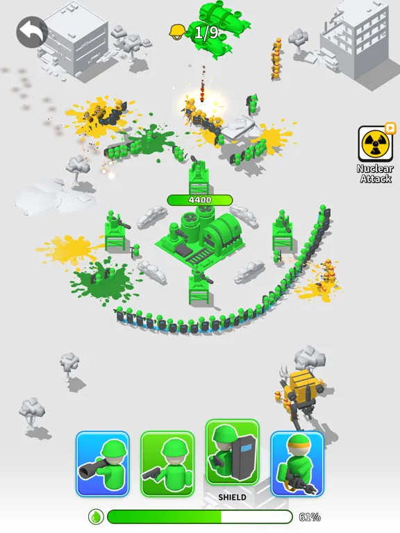 Toy Army: Draw Defense iPad  Screenshots