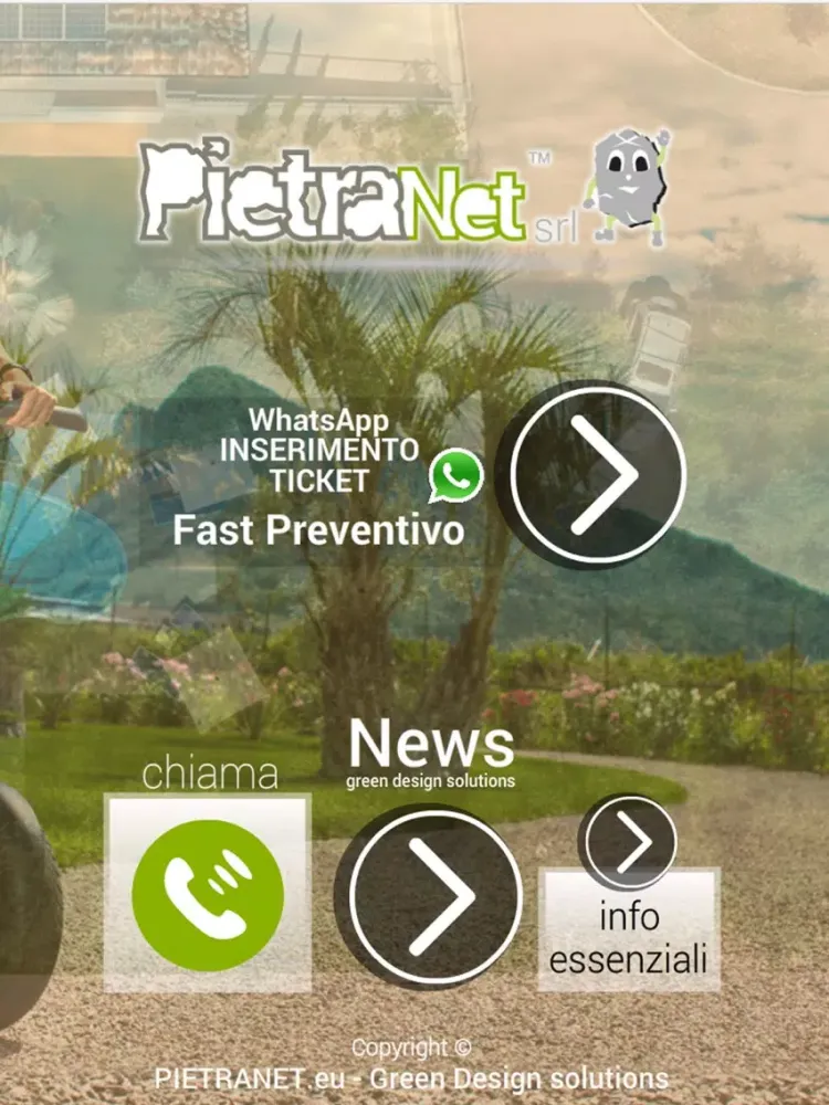 Скриншоты PietraNet Srl Green Design iPad 
